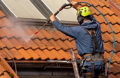 Démoussage et hydrofuge de toiture à Comblanchien